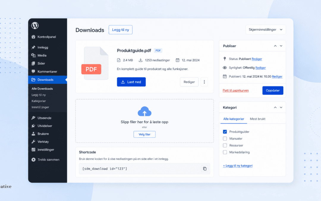 Simple Download Monitor i WordPress