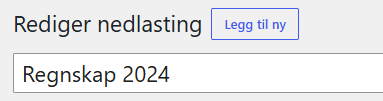 Skrive tittel på nedlasting i Simple Download Monitor.